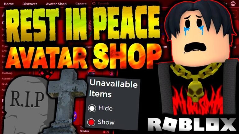 ROBLOX DESTROYED THE AVATAR SHOP!? (OFFSALE ITEMS GONE)