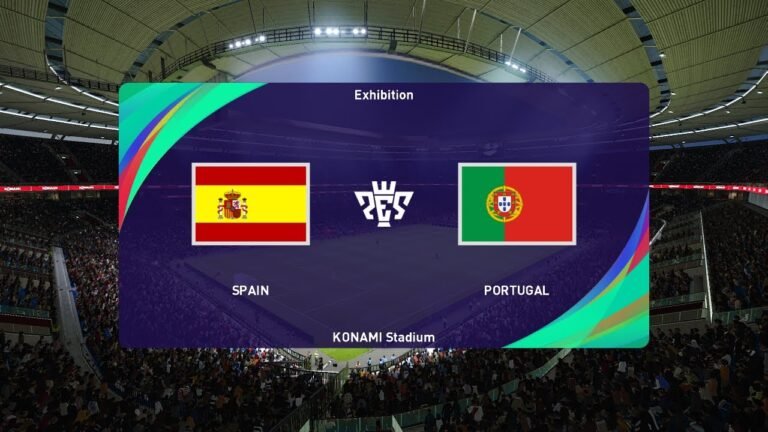 Spain vs Portugal (02/06/2022) UEFA Nations League PES 2021