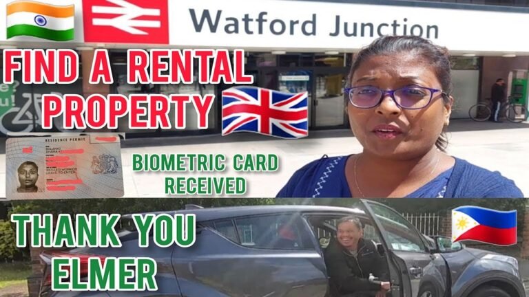 Starting to Find a Rental Property in Watford with Elmer | Biometric Card received | Life in the UK