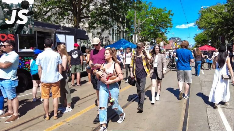 Street Festivals Return! Do West Fest Toronto Walk (June 2022)