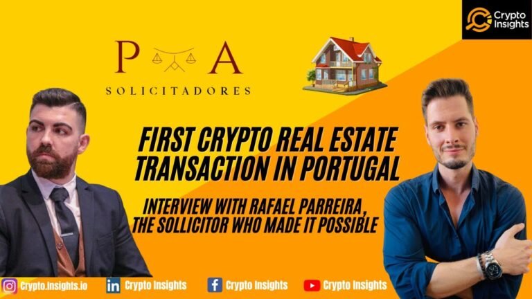 The solicitor who made the "first crypto real estate transaction" possible in Portugal