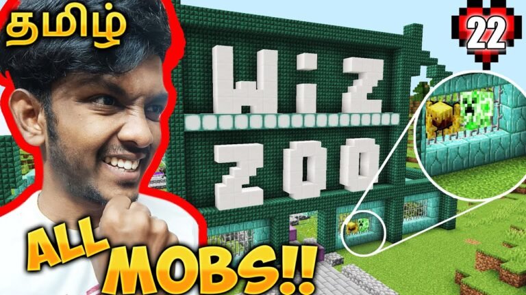 This MOB ZOO took 20 hours to make….