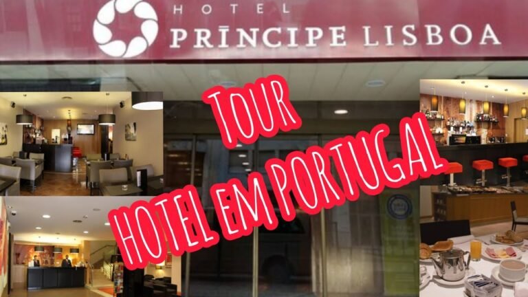 Tour do QUARTO! Hotel em PORTUGAL no Centro de Lisboa – Lindo Demais!