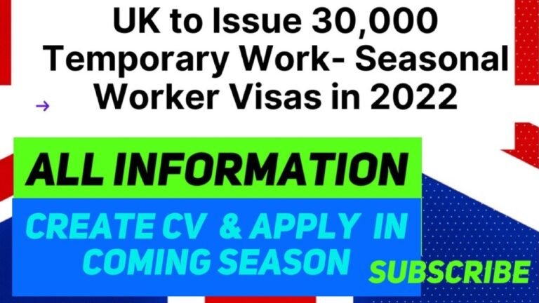 UK Seasonal Work Visa / Current Update/ यसरि अप्लाइ गर्नुस्। Apply for New Season #sushiltechtravel