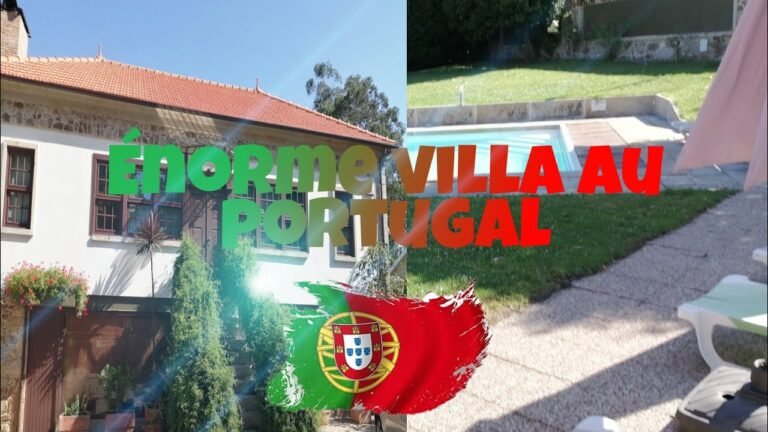 Visite de ma villa au Portugal