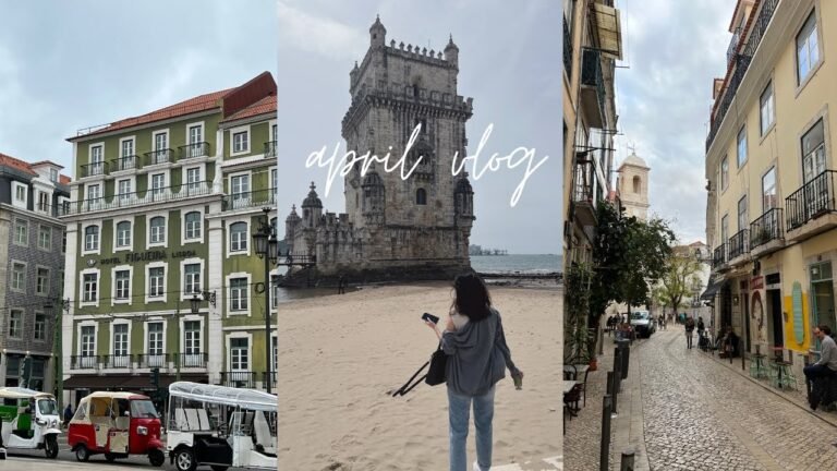 Vlog. overdue April travel vlog in Lisbon, Portugal ✈️ Turning 30 /포르투갈/리스본/서른