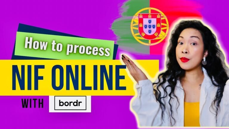 What's the process for getting a NIF with Bordr? | How to get NIF Online in Portugal