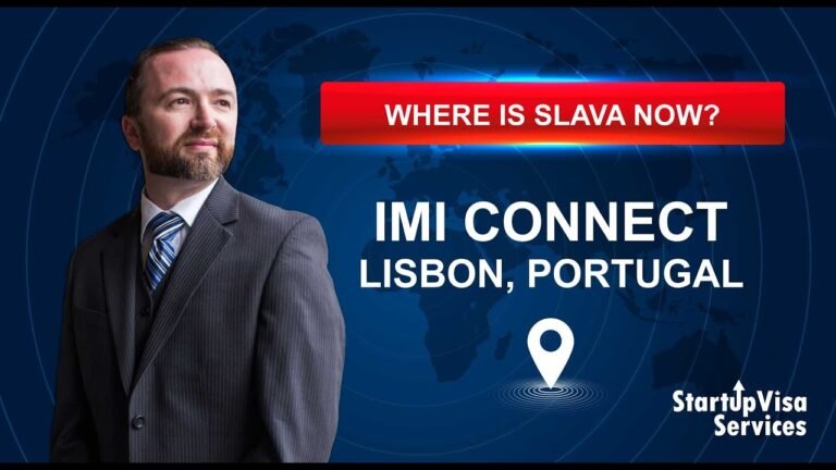 Where's Slava Now? Intro to IMI Connect Conference in Lisbon, Portugal