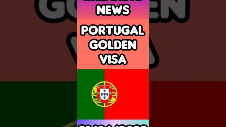 Portugal golden visa 2022