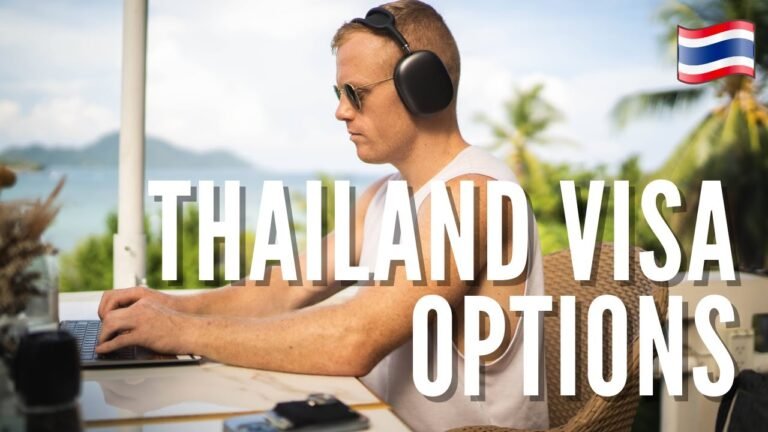 5 Thailand Visa Options 🇹🇭 for long stay (ft. Digital Nomad Visa)