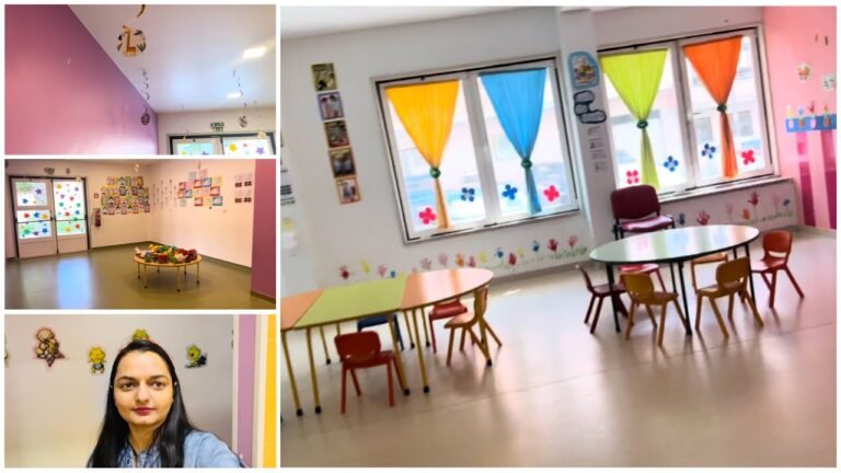 A Tour of kids creche || Indian Family in Lisbon(Portugal)