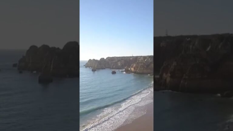Algarve Portugal visto de Drone #shorts #beach #sea #praia