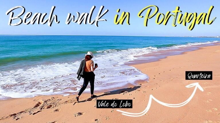 BEACH WALK VALE DO LOBO TO QUARTEIRA  💦PORTUGAL