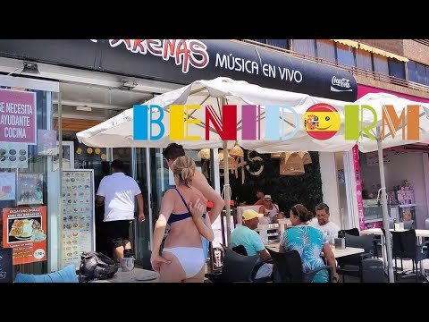 BENIDORM INFO WALK – 🆕☀️📢 Beach, Bodhran Bar, Daytona, Cimbel, Costablanca & More!🌊🌴🍺🇪🇦🍹#benidorm