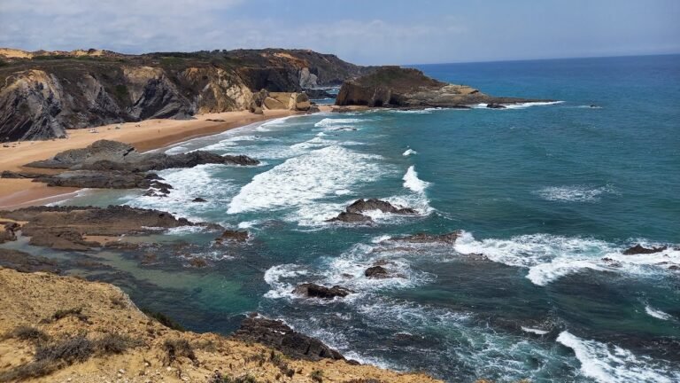 Beach zambujeira do mar in portugal //Short video footages by Amrit kumar sunari//tourism area.