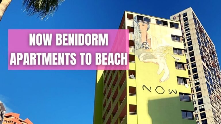 Benidorm – 💃 🎶 NOW Apartments – This Place IS BOUNCING 💚 | Spain 🇪🇸 | Valencia | Walk With Niamh