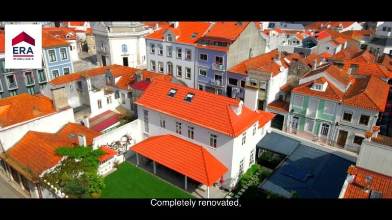 CASAS HISTÓRICAS DE PORTUGAL –  CASA DA BEIRA-MAR  | ERA AVEIRO E ILHAVO | VENDA