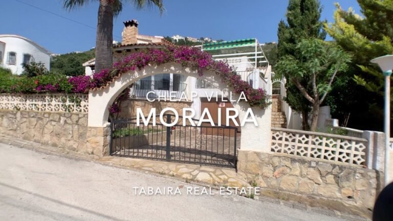 CHEAP VILLA MORAIRA COSTA BLANCA