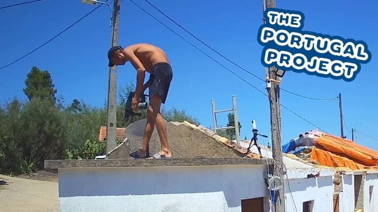 CHORES AT 40° | Portuguese DIY Home Renovation