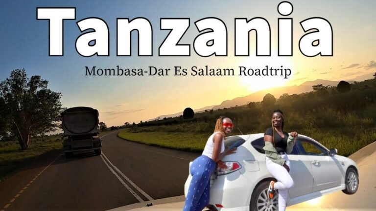 Driving From Kenya (Mombasa) To Tanzania (Dar es Salaam) | My First Time In Tanzania (Part 1)