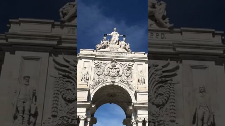 Entrance Gate to Lisbon, Portugal