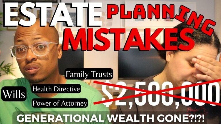 Estate Planning (Wills, Trusts, Health Directives, Power of Attorney) | Don't Make These Mistakes!