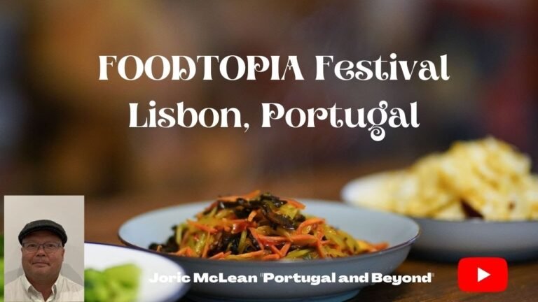 Fantastic Food Festival in Lisbon Portugal – FOODTOPIA – Portugal Travel Vlog