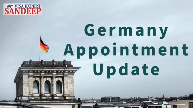 Germany Appointment Update #germany #germanyvisa #germanyvisaupdate #cookappointment