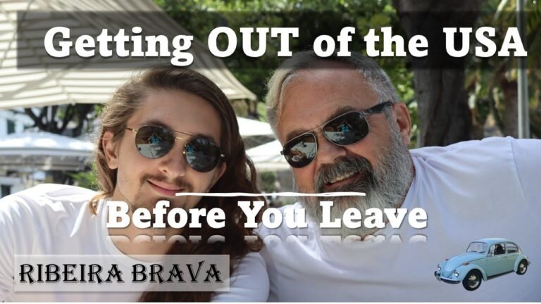 Getting Out of the USA, Before You LEAVE | Madeira, Portugal | It'll Be Fun!