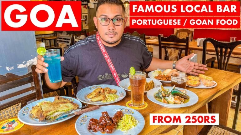 Goa | Panjim City's Famous Local Bar | Portuguese / Local Goan Food | Goa Vlog | Miski Bar, Goa Pubs