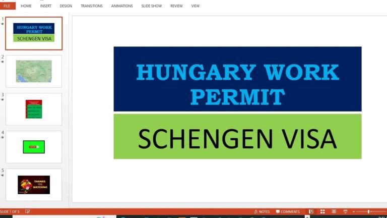 HUNGARY WORK PERMIT – SCHENGEN VISA