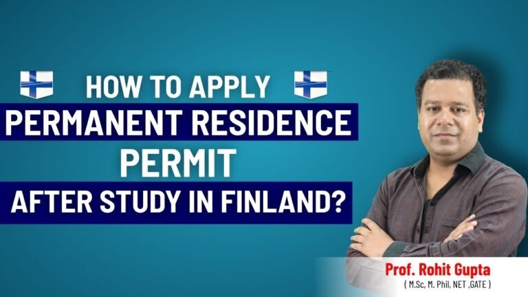 How to Apply Permanent Residence Permit after Study in Finland? | Spectrum overseas