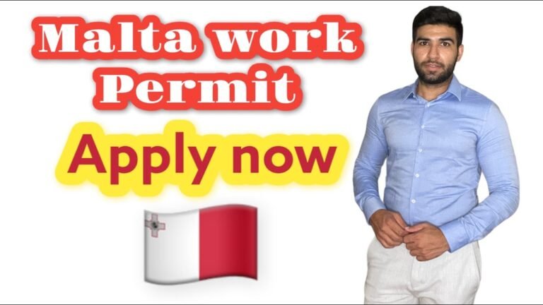 How to apply Malta 🇲🇹 work permit | Malta work permit complete information