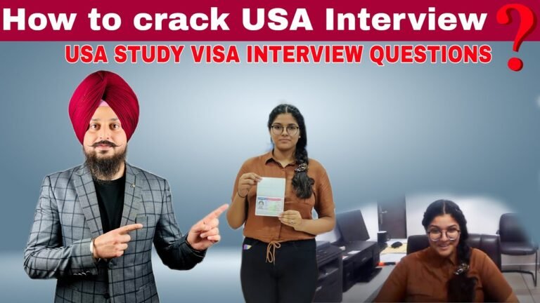 How to crack USA interview | USA study visa interview questions