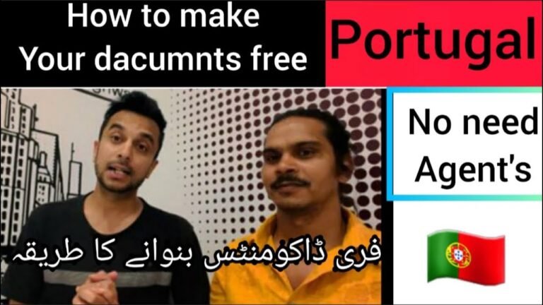 How to make free dacuments in Portugal | Portugal immigration 2022 & no need agent’s