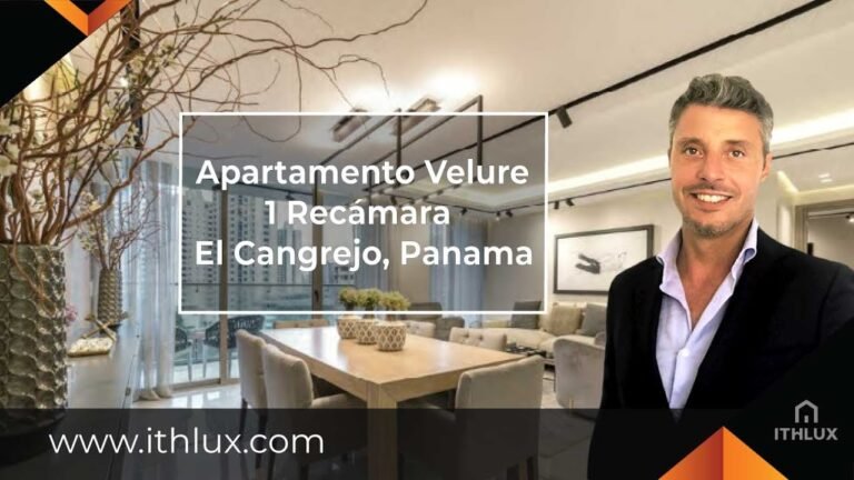 ITH1247 VELURE – EL CANGREJO – APARTAMENTO – VENTA. Antonio Almeida ITHLUX Panama