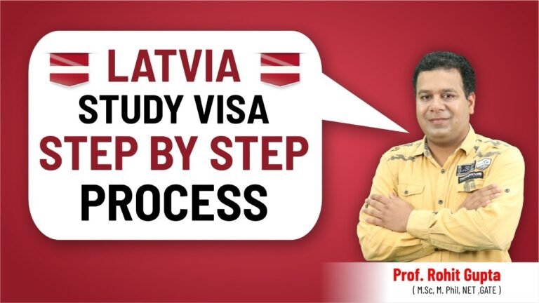 Latvia Study Visa Step By Step Process | Prof. Rohit Gupta | Spectrum Overseas