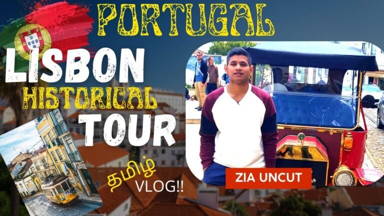 Lisbon Portugal travel | Europe best city | Portugal vlog 2 | Tamil vlogs | Zia Uncut