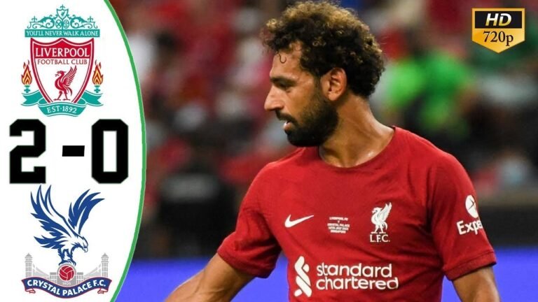 Liverpool vs Crystal Palace 2-0 Club Friendly Highlights Resumen & All Goals 15 07 2022