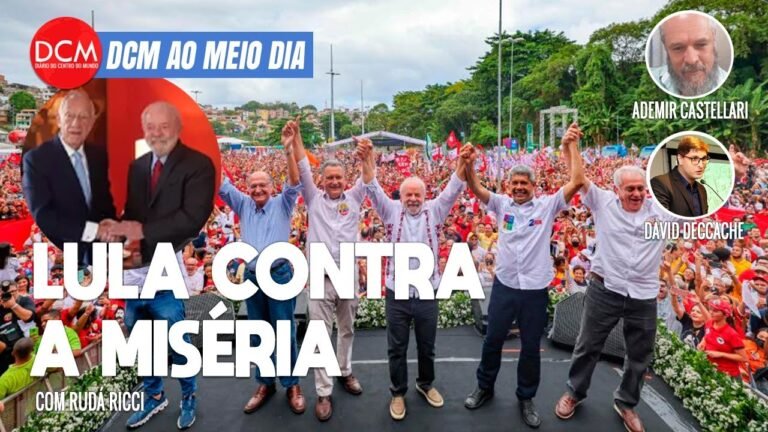 Lula se reúne com presidente de Portugal; análise do programa do petista