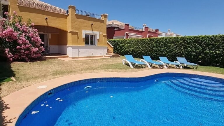 Mar Menor Golf Resort 2 Bed 2 Bath Villa with huge garden and Pool Fully Furn and Full AC 205,995€