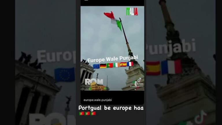 Munda pind vich bajda europe wala ni #europe #euro2020 #portugal #visa #donkey #youtubeshorts #🇵🇹