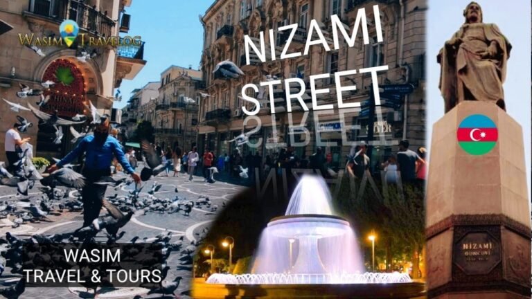 Nizami Street | Fountain Square | Baku | Azerbaijan | Ep-3 || Wasim Travelog