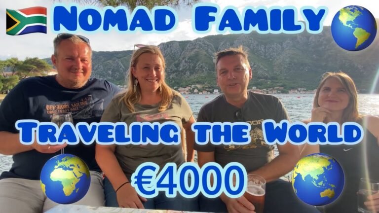 Nomad Family Traveling The World With Kids $4000 / €4000 Monthly. For Expats, Nomads, and Families