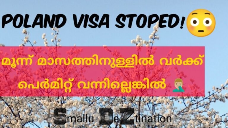 Poland work visa Alert! , visa finished soon. 🤦🏼‍♂️#poland #malayalam #jobs #video #europe