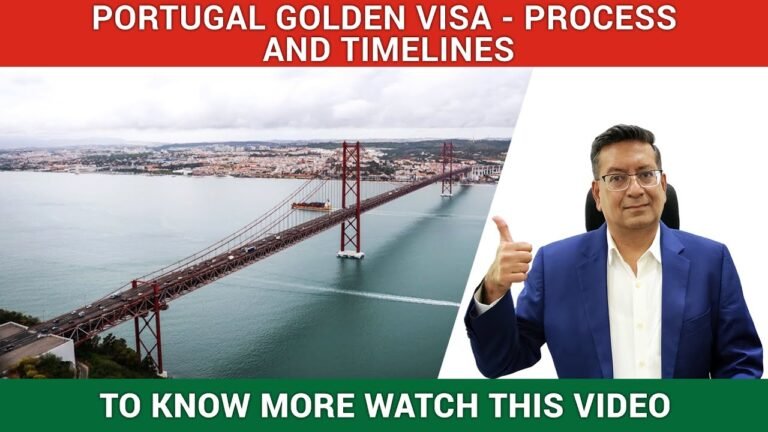 Portugal Golden Visa  Process and Timeline