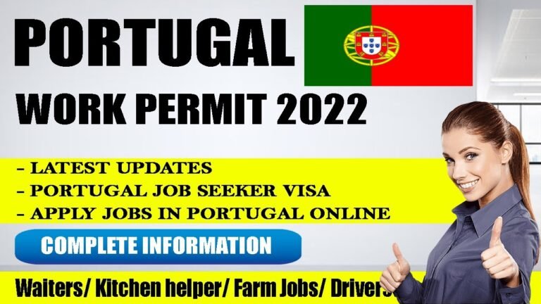 Portugal work permit visa 2022 update portugal work visa jobs in Portugal for indian | a2z servicez