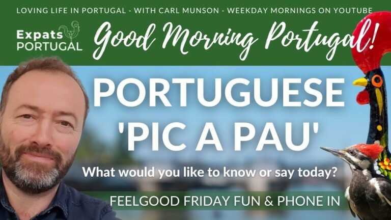 Portuguese 'Pica Pau' Feelgood Friday Phone-in & Hang Out with Carl Munson