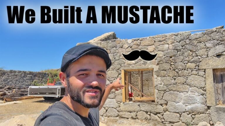 Renovating Abandoned House Into OFF GRID Dream Home In Central Portugal | Building a MUSTACHE – Ep.3