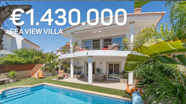 SUPERB SEA VIEWS | LUXURY HILLSIDE T3 MANSION FOR SALE IN PRAIA DA LUZ – LAGOS